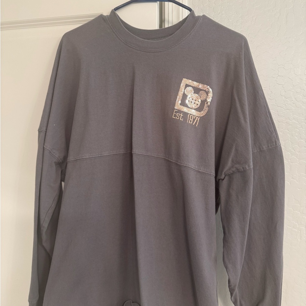Disneyworld grey and briar rose sequin size large